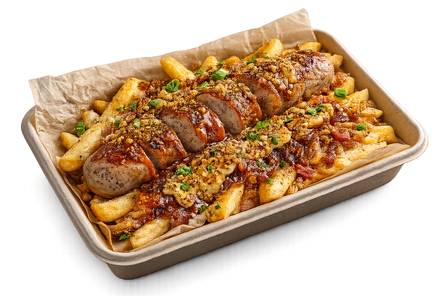 Foodtruck estilo cabaña alemana con salchichas y streetfood